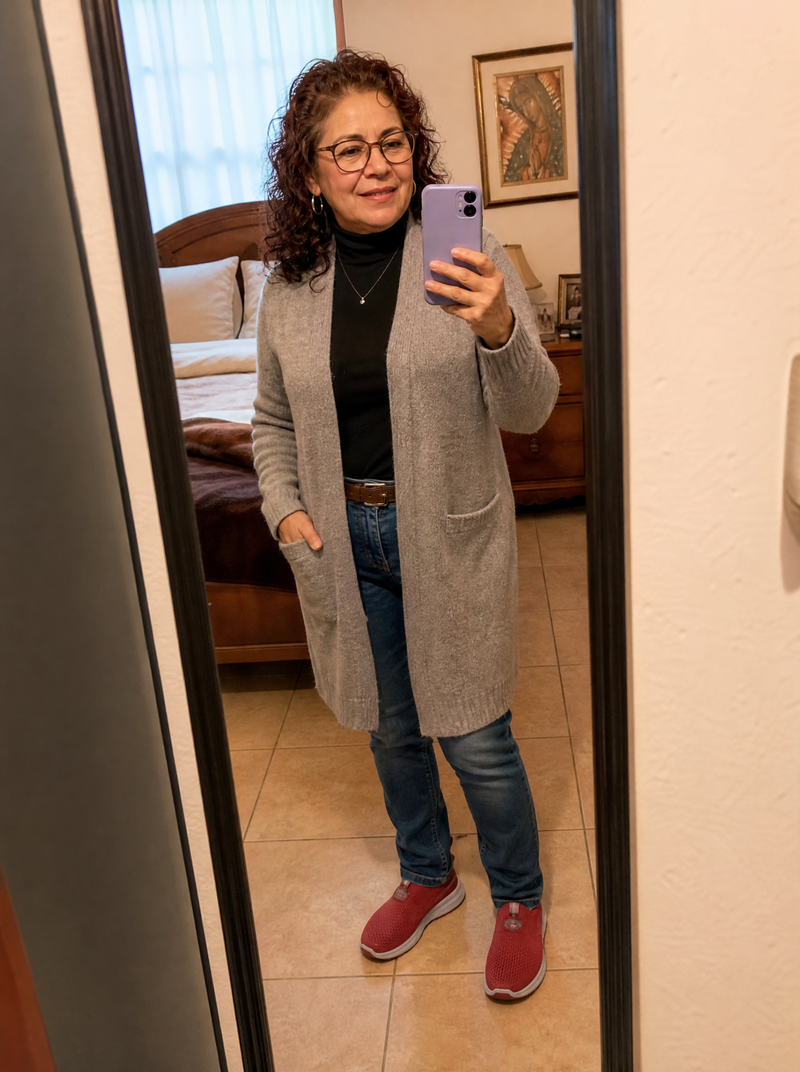 Clienta con SOLENA rojas